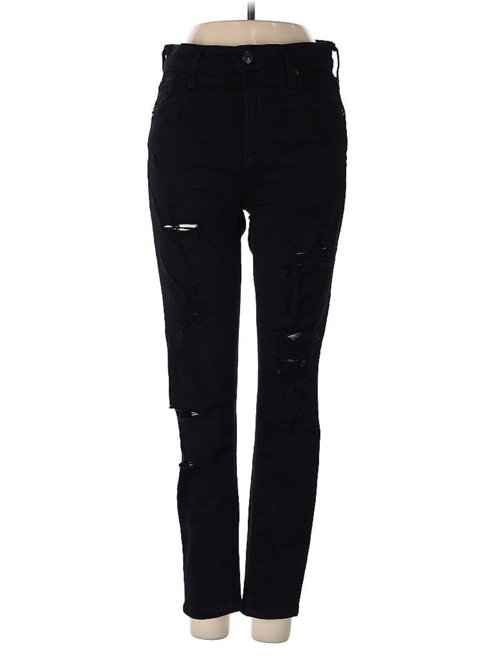 AGOLDE Sophie High Rise Skinny Jeans in Moonstruck Women 26X25 Black EXCELLENT!!